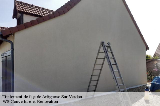 Traitement de façade  artignosc-sur-verdon-83630 WS Couverture et Renovation